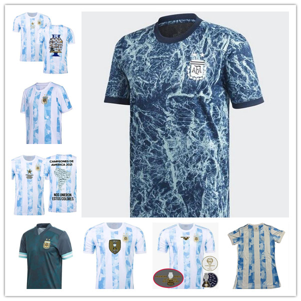 

21 22 Argentina soccer Jerseys Fans version 2021 20222 Copa MESSI DYBALA AGUERO LO CELSO MARTINEZ TAGLIAFICO jersey Men Women Kids football, 11