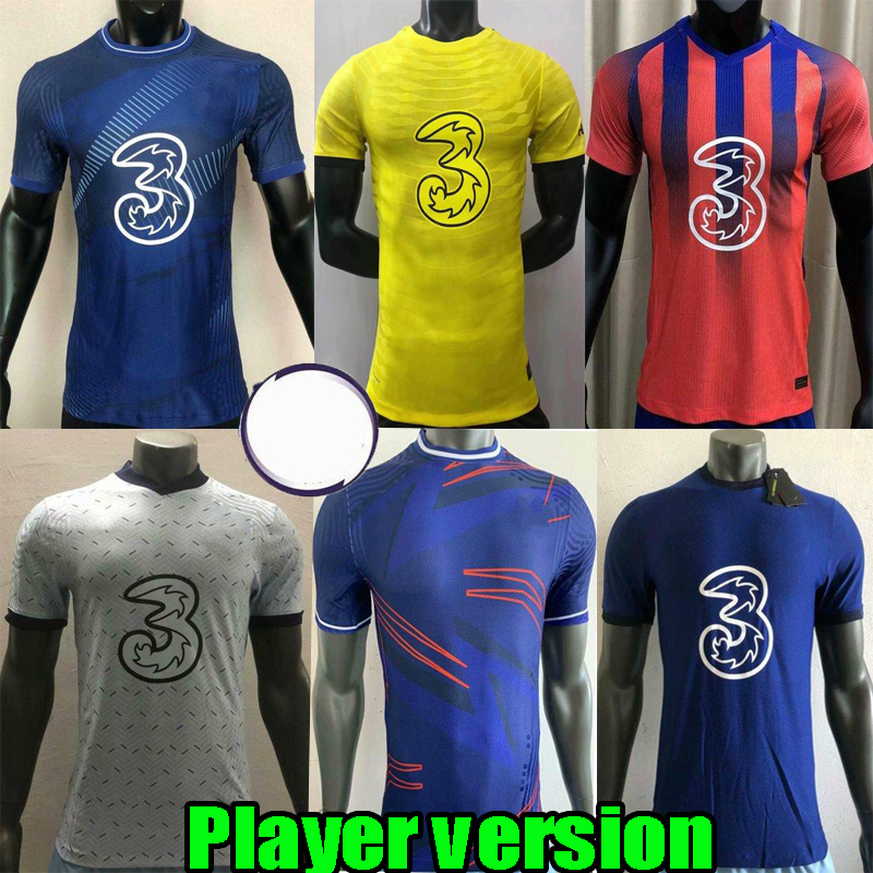 

Player version 20 21 22 CFC home away soccer jersey ABRAHAM CHILWELL MOUNT PULISIC ZIYECH HAVERTZ KANTE WERNER JORGINHO 2021 2022 GIROUD yellow football shirt, 2020