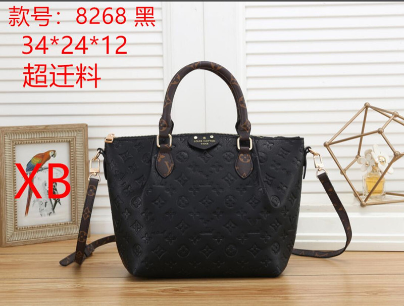 

Women's bags,bag hand bill of lading shoulder cross-body LVLOUISVITTON VUTTON embossed leather bag