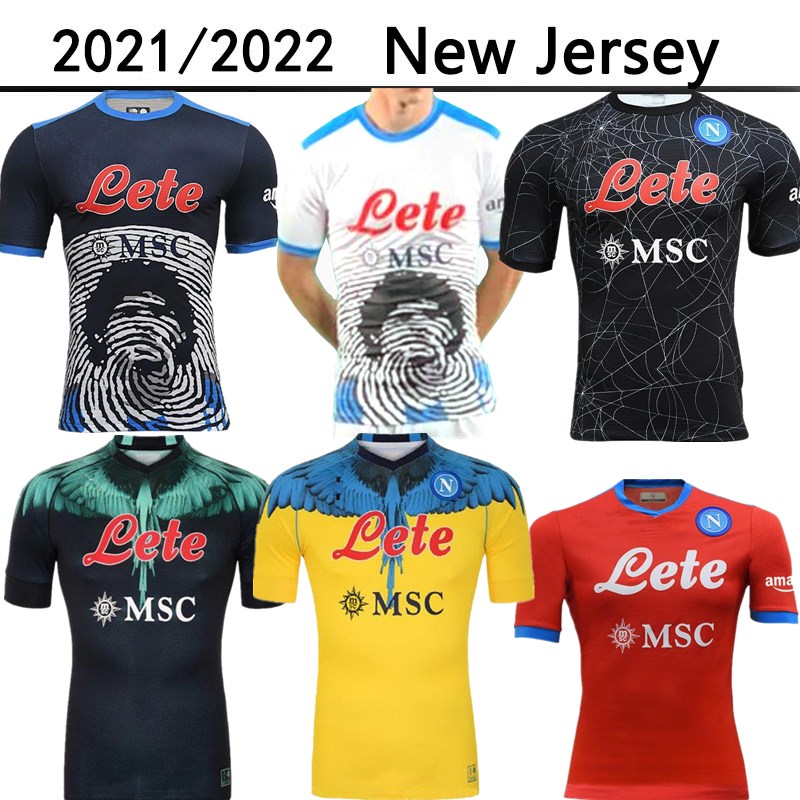 

21 22 Napoli soccer jersey Naples football shirt 2022 KOULIBALY H.LOZANO camiseta de fútbol INSIGNE Maradona maillot MERTENS, 10