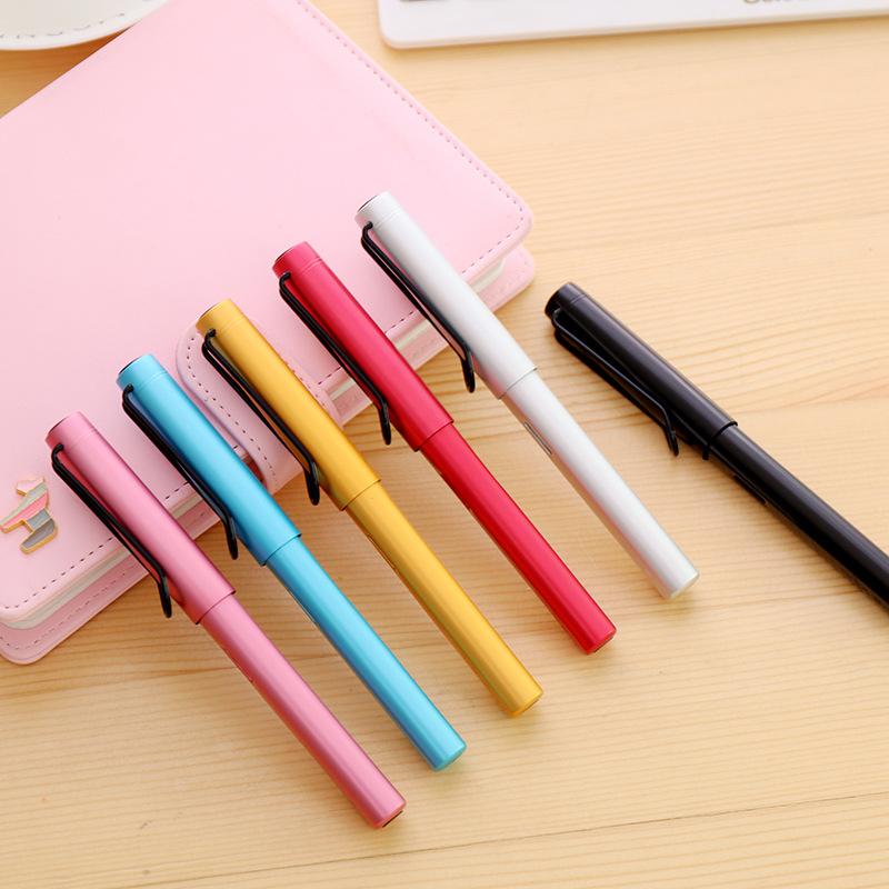 

Fountain Pens Japanese Pen Stationery Store Cute Kawaii Escritorio School Office Accessory Gift 3D Yiren 868 Calligraphy Writing Tool, Pink