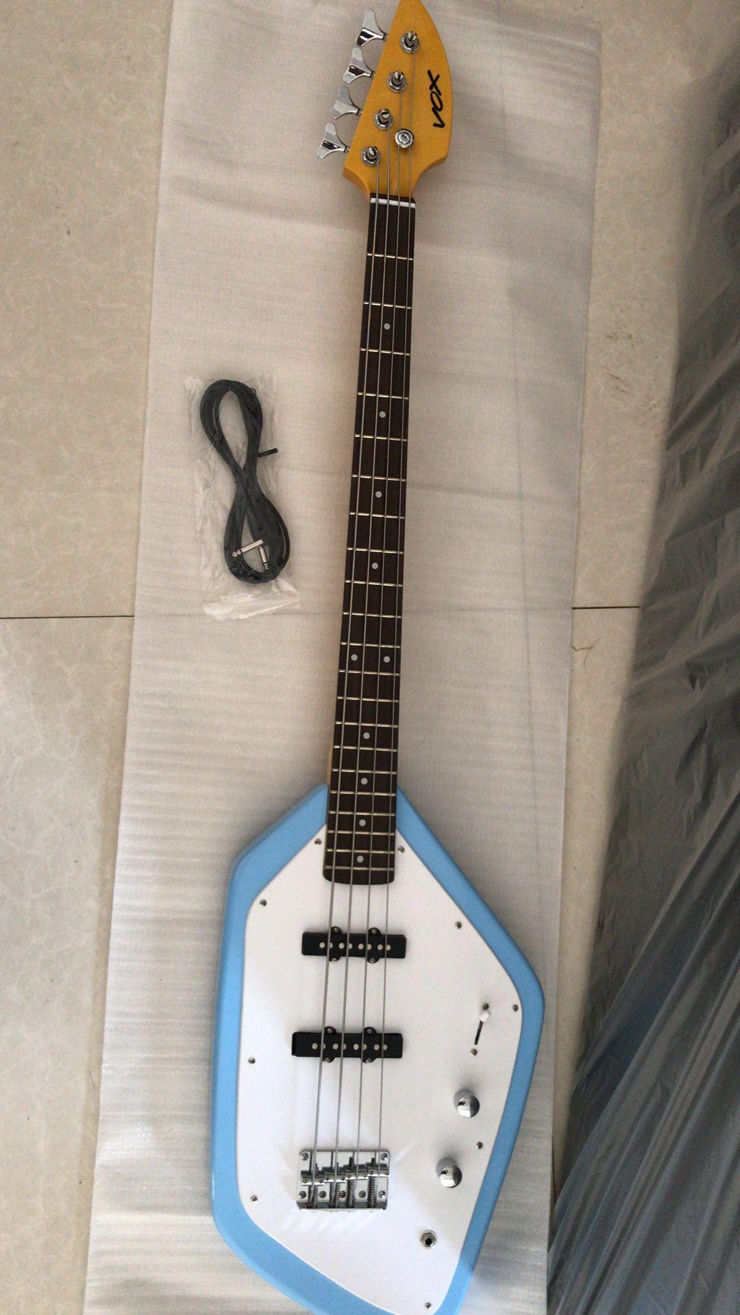 

Wholesale Guitar New Arrival VOX 4 String Electric Bass Top Quality In Blue 180720 1 order