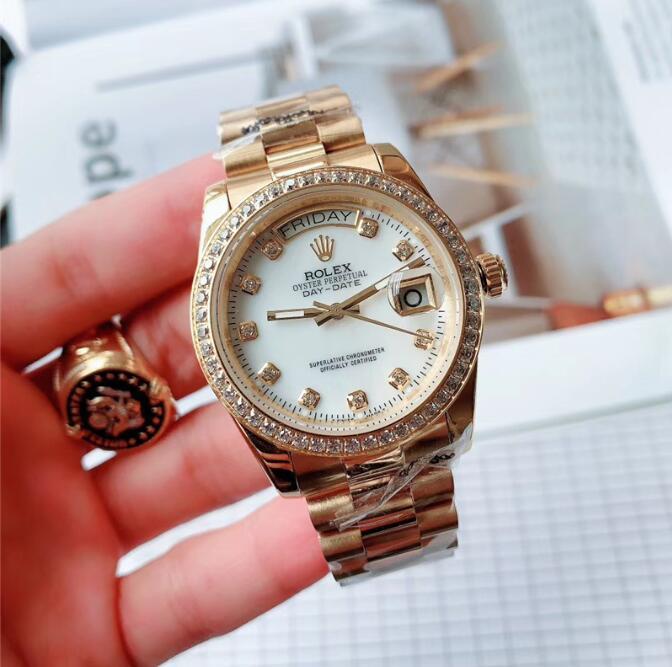 

AAA+ 3A+ Top Quality Famous Brand 36mm Women Watch Automatic Menchanical Movement Sapphire Glass With Original Green Box Rolexwatch D126#