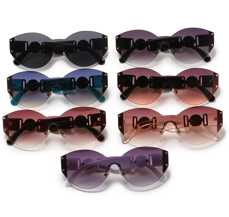 Femmes hommes mode moderne des lunettes de soleil cool cool unique style cragnement luxe l uv400
