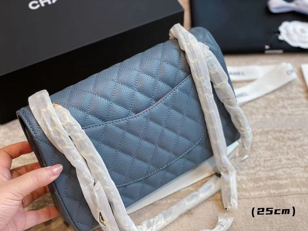 

France Luxury Designers CC Channel Women Bags Handbag Caviar Cowhide Fashion Messenger Shoulder Chain Crossbody Wallet Tote Designer Bag Hig