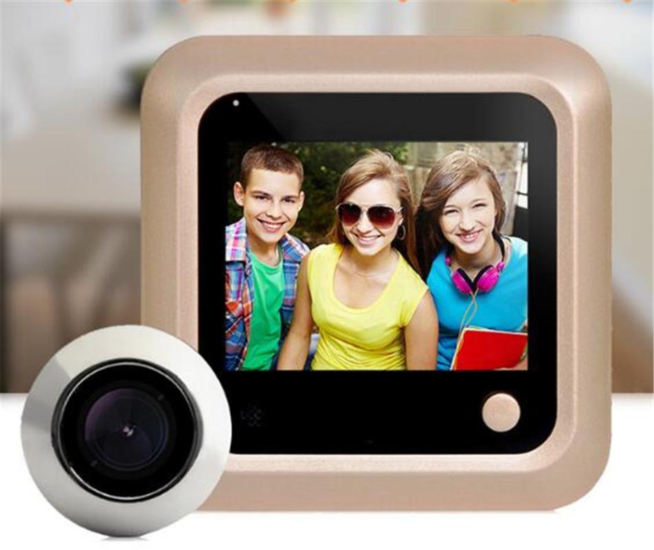 

2.4 Inch 2MP Wide Angle Peephole Viewer Video Door Phone Doorbells