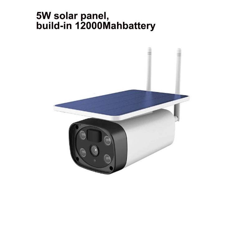 

Waterproof Outdoor Cloud Storage Radar PIR Wireless IP Wifi Camera Night Vision 12000 MAh 5W Solar CCTV Security Cameras
