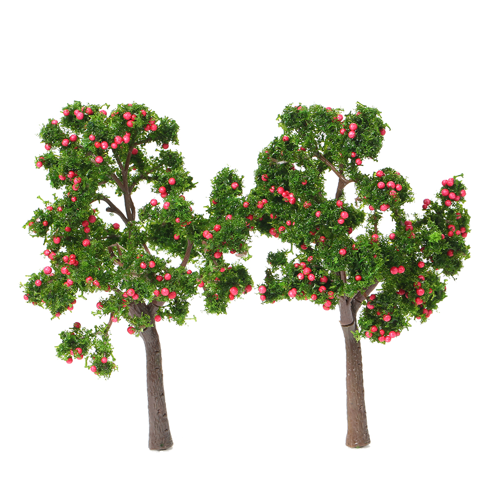 

Wholesale 10Pcs/Set 11cm Plastic Model Trees for Railroad Layout Garden Landscape Scenery 1100 Scale Miniatures Model Toys New