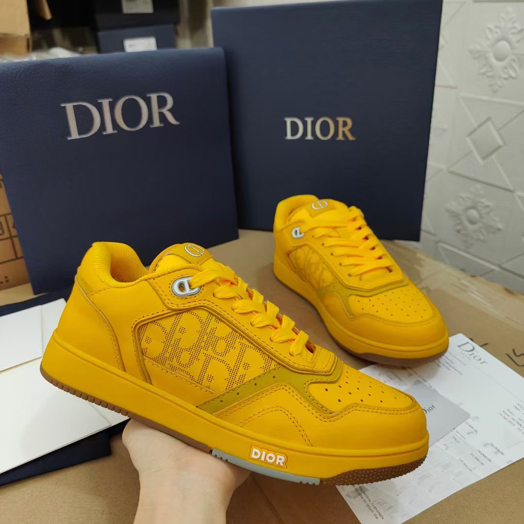 

Designer B27 Oblique Sneakers For Men Women High Top Platform Trainers Low Top Calfskin Casual Shoes Runner Shoes With Box 265, Sock