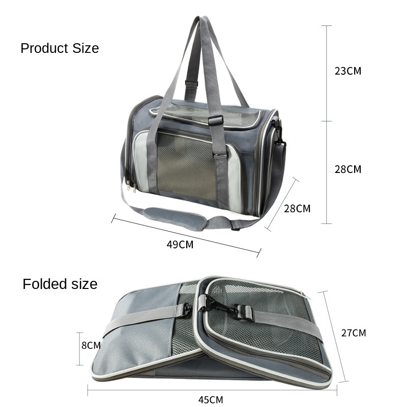 

Cat Carrier Bags Sma Dog Cat Backpack Window Mesh Pet Transporter Carrying Bag Airine Approved Soft Sided Backpack For Cats