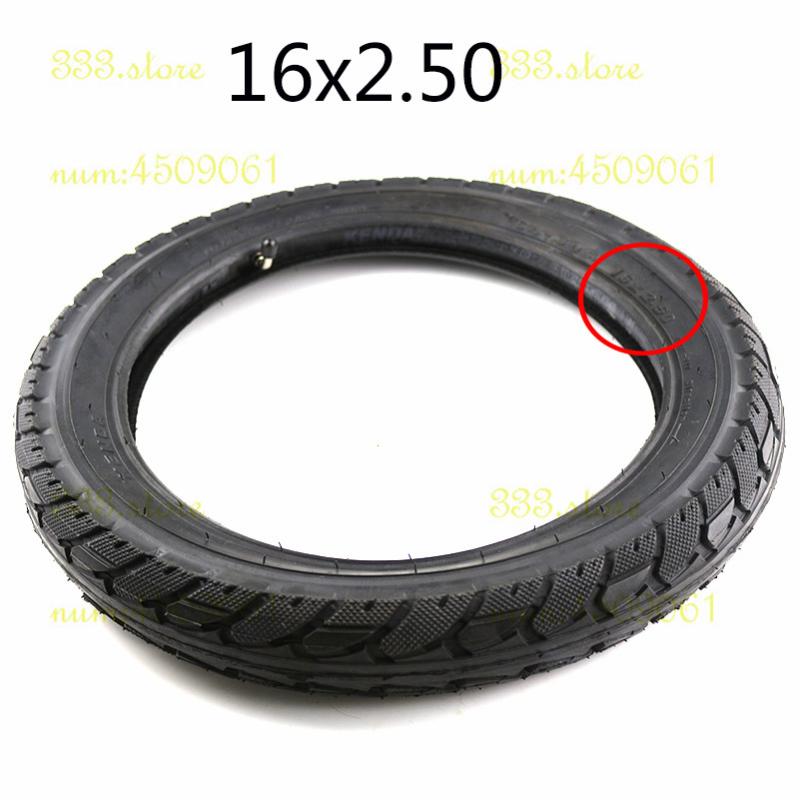 

Motorcycle Wheels & Tires 16x2.50 64-305 Tire Inner Tube Fits Kids Electric Bikes Small BMX Scooters 16*2.5 With A Bent Angle Valve Stem 1