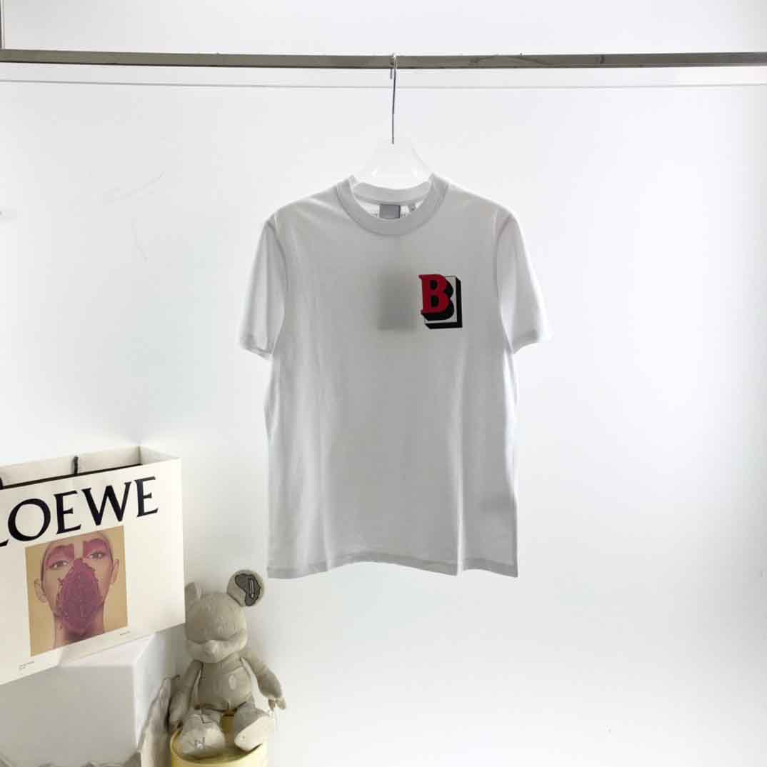 

2021ss spring and summer new high grade cotton printing short sleeve round neck panel T-Shirt Size: m--xl-xxl-xxxl Color: black white d3r8efxfvdd