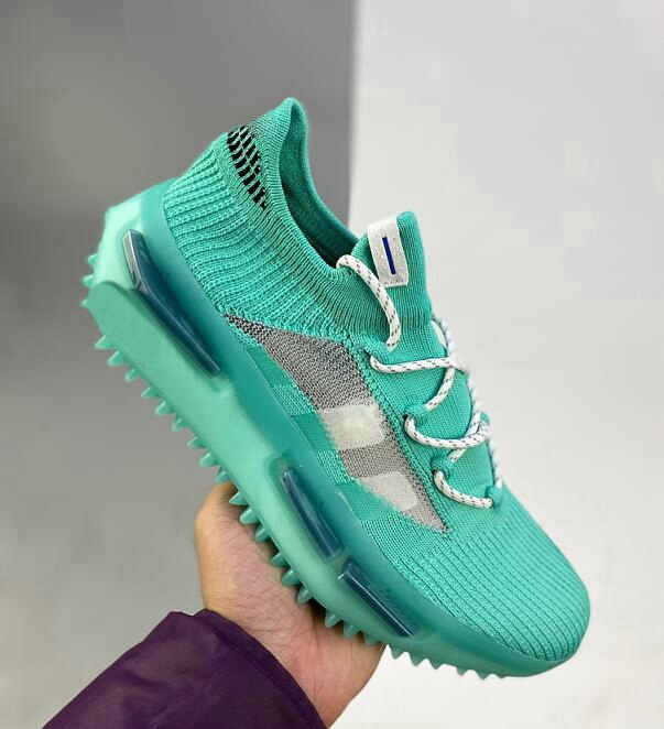 

2021 mens PK Quality S1 Edition Pharrell williams Human Race running shoes Cloud White Sneaker for Men Running Shoe yakuda local online store Dropshipping Accepted, Cloud black white