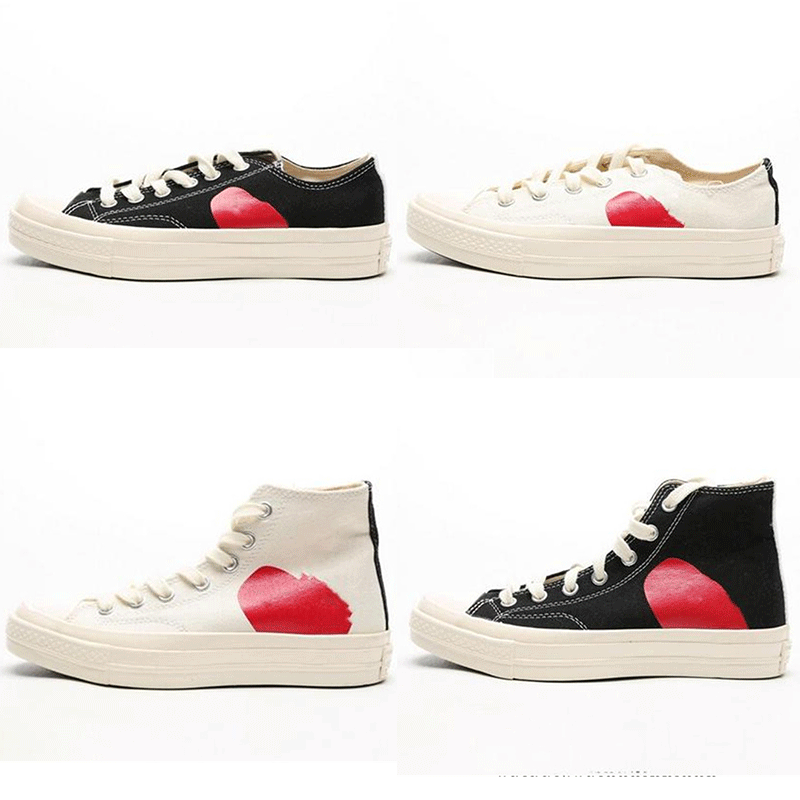 

Mens Commes Des Garcons Play Chuck 1970 Casual Shoes For Girl Tayler Vulcanized Sneakers Boy Skateboarding Womens Skate Size 35-44, I need look other product
