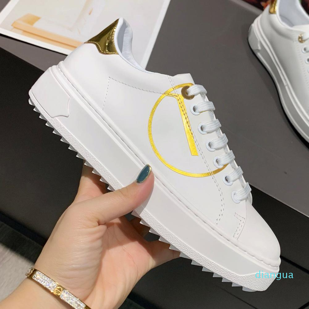 

2021 women's casual shoes colorful soles letter printing flat sneakers classic outdoor, Red