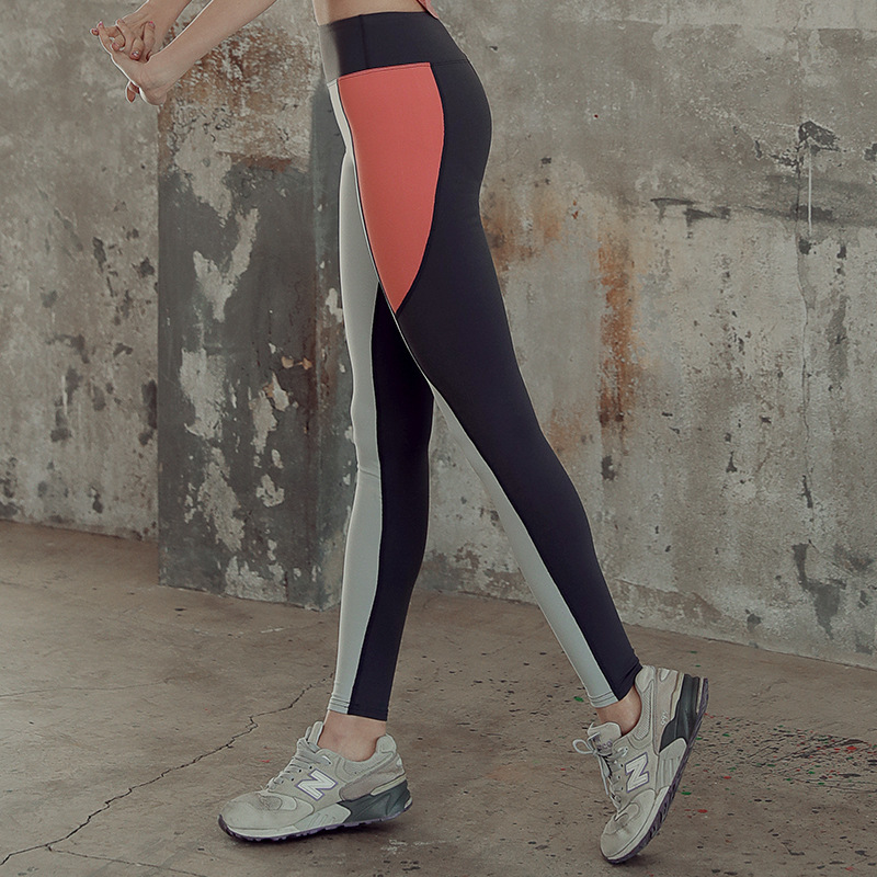 

2017 Fitness Workout Clothing Women's Gym Sports Running Girls Slim Leggings+Tops Women Yoga Sets, White;red