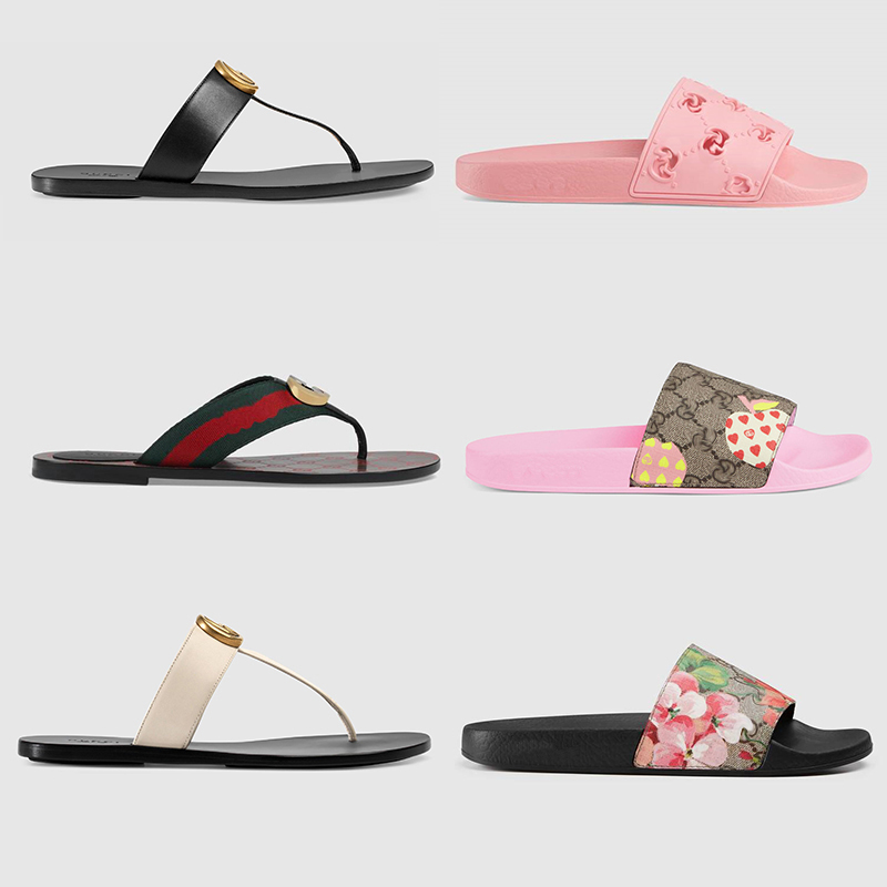 

Top quality Luxury designer shoe women Slippers summer Fashion Sandals Beach shoes Flat flip flops Slides lady sandal With box wholesale Large size 35-42, Need other styles;please contact us