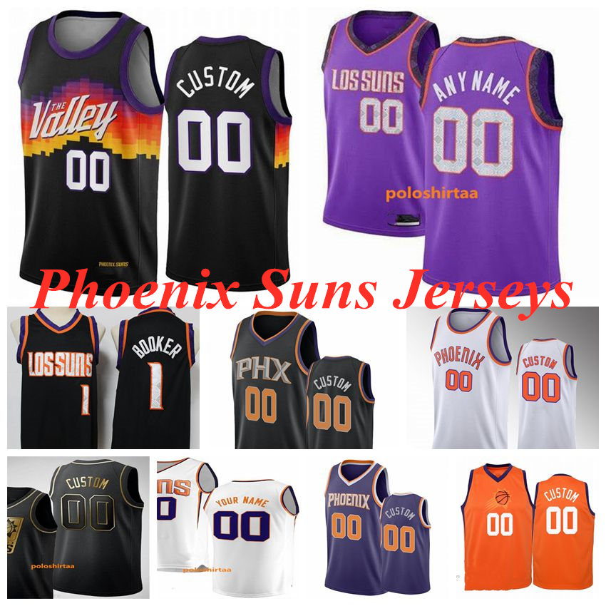 

Phoenix's Suns's Devin 1 Booker Basketball Jersey Tyler 16 Johnson Ricky 11 Rubio Chris 3 Paul Deandre 22 Ayton Jerseyd edition City Custom Men Kids Youth S-3XL, As photo
