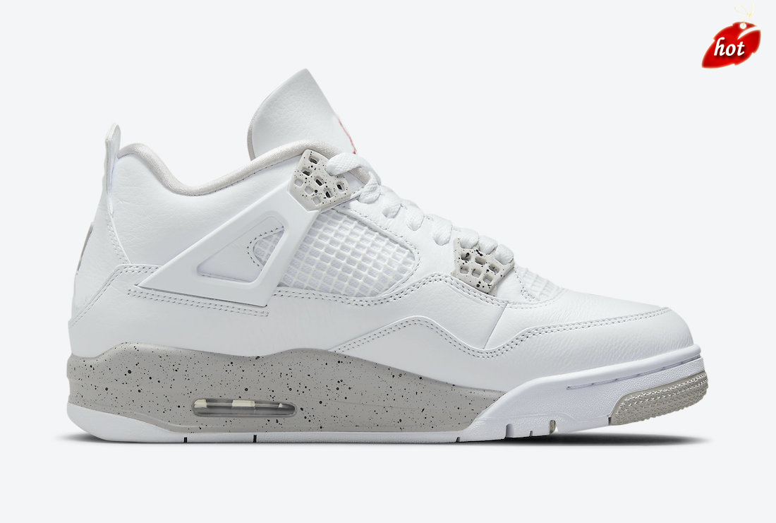 

Shoes Authentic 4 White Oreo 4S Tech Grey Black Fire Red University Blue CT8527-100 Trainer Men Women Sports Sneakers, Bubble wrap packaging