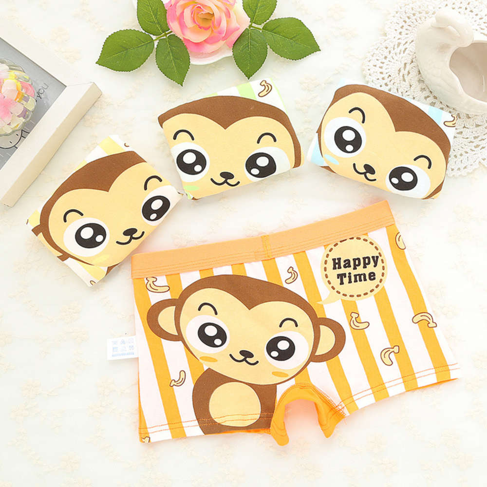 

Children's underwear boys' boxers cute cartoon shorts printed, Camo