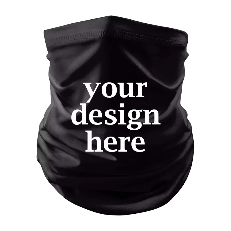 

Customized Bandanas 5 Pieces Per 3D printing high quality personalized fashionable comfortable unique eye-catching daily travel party, Black