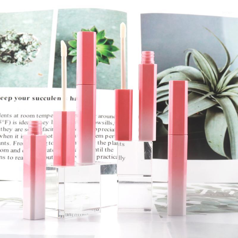 

Storage Bottles & Jars 3.5ml Empty Pink White Gradient Cosmetic Container Makeup Lip Gloss Tubes Beauty Lipstick Box Concealer Wand Tube Eye