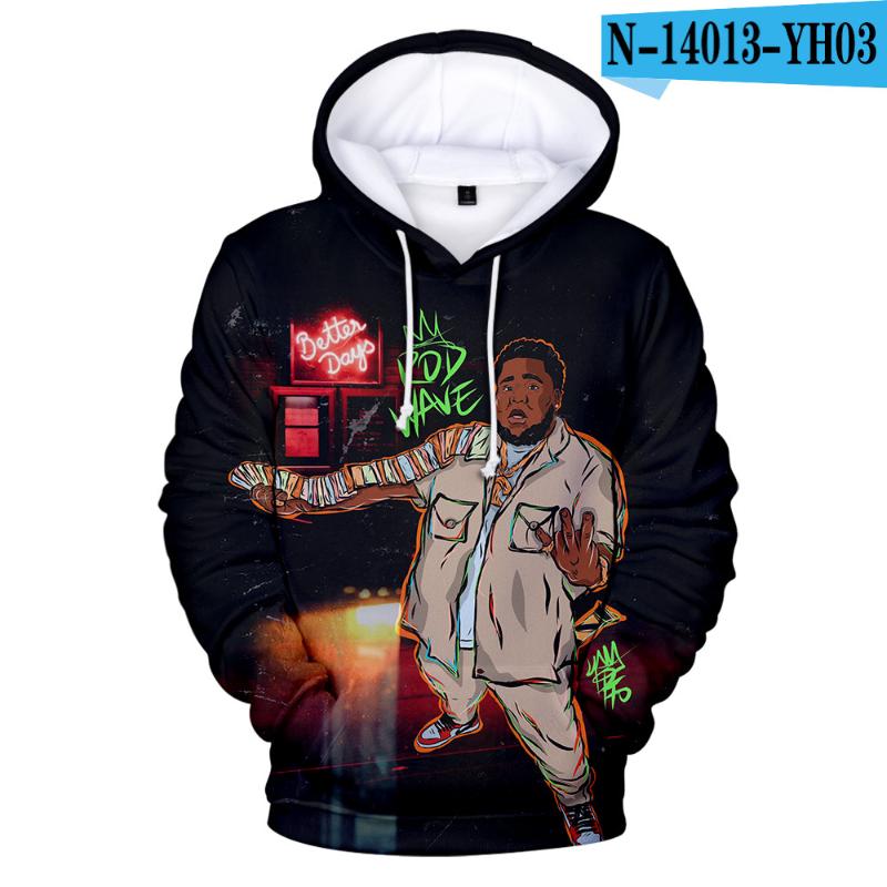

Men's Hoodies & Sweatshirts Rod Wave Cool Sweatshirt Fashion Men/women Casual 3D Boys/girls Streetwear Long Sleeve Coats