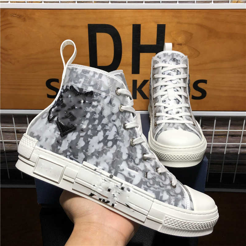 

luxurys designers shoes b23 oblique technology canvas trainers sneakers men women fashion pairs outdoor platform casual