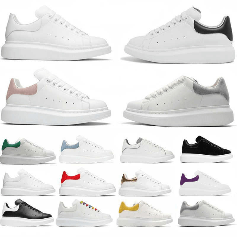 

2022 Top Quality Mens Womens Casual Shoes Lace Up Flat Comfort Pretty Trainers Daily Lifestyle Luxury EUR 35-45 Sneakers, Black