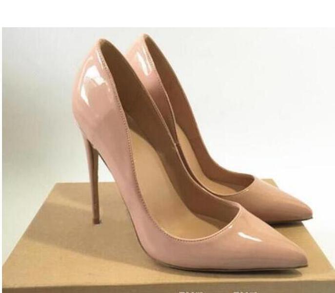 

Designers Louboutin Christian luxurys 2019 So Kate Styles 8cm 10cm 12cm High Heels Shoes Red Bottom Nude Color Genuine Leath AFG, White