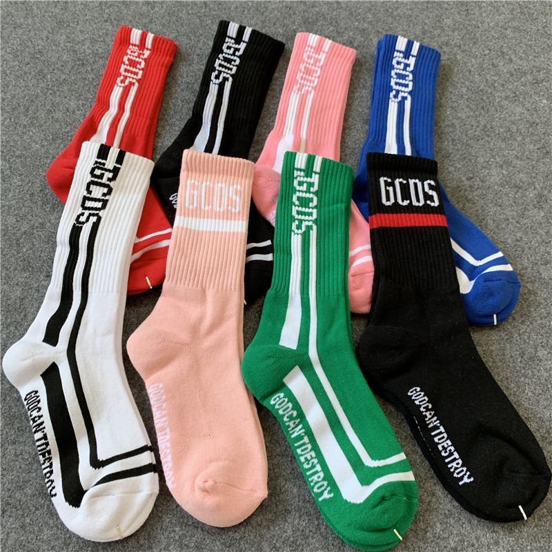 

Socks Gcds Towel Bottom Terry Sport Street Style Skate Basketball Running, Black