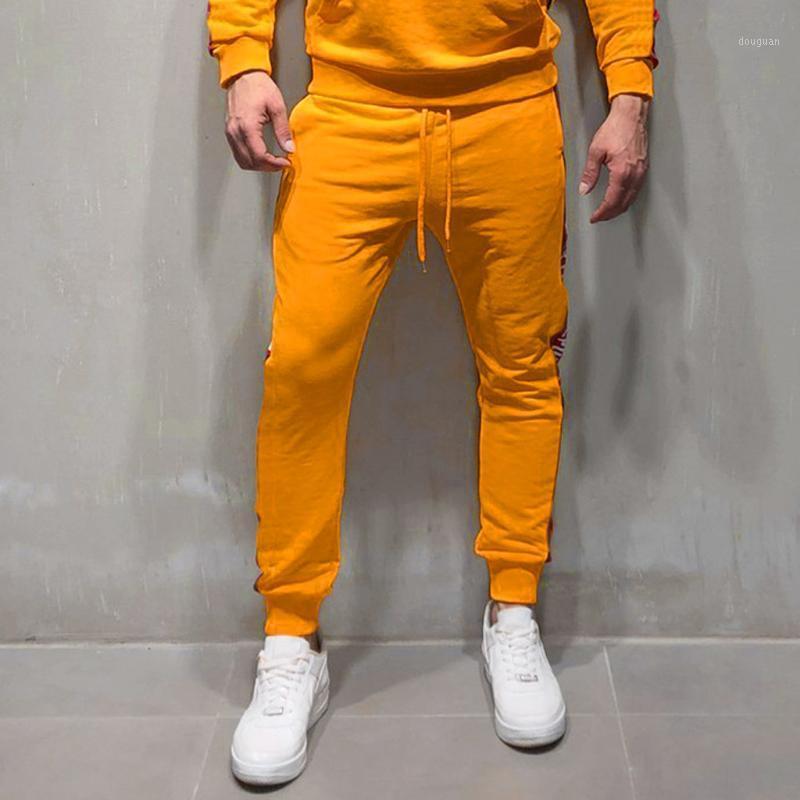 

Men' Pants KANCOOLD Polyester Drawstring Mens Casual Fitness Bodybuilding Pocket Skin Full Length Sports Nov6, White