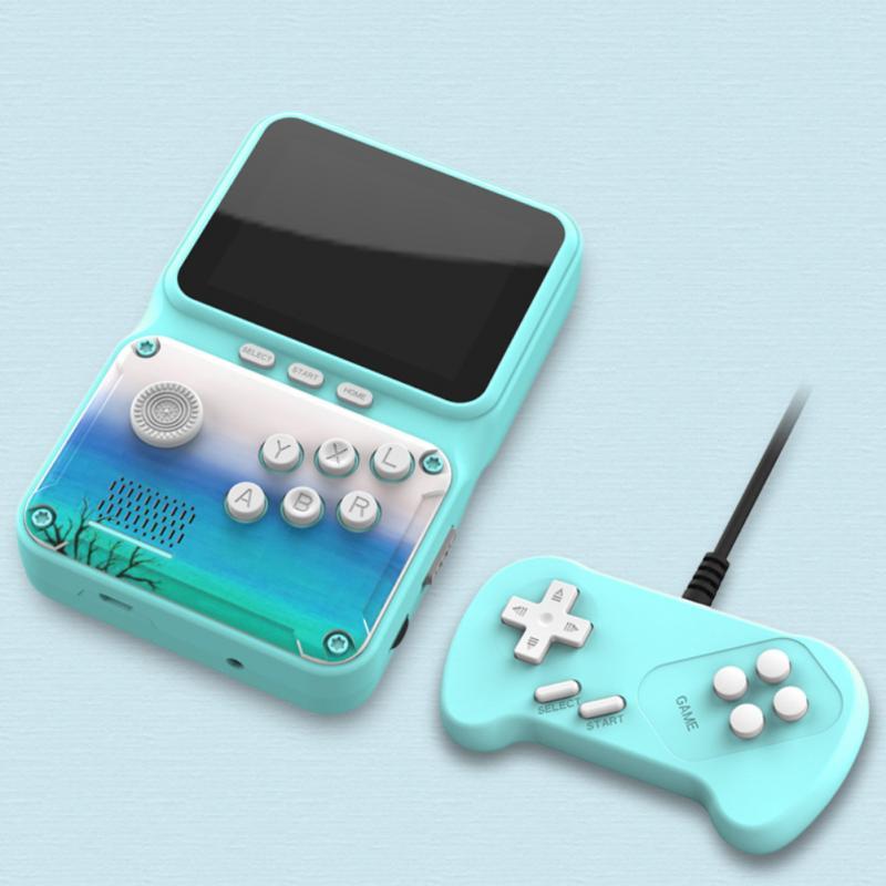 

Portable Game Players Retro Handheld Video Console Built In 500 Classic TV Display Color Screen Player With Controller Electric Boy Gift