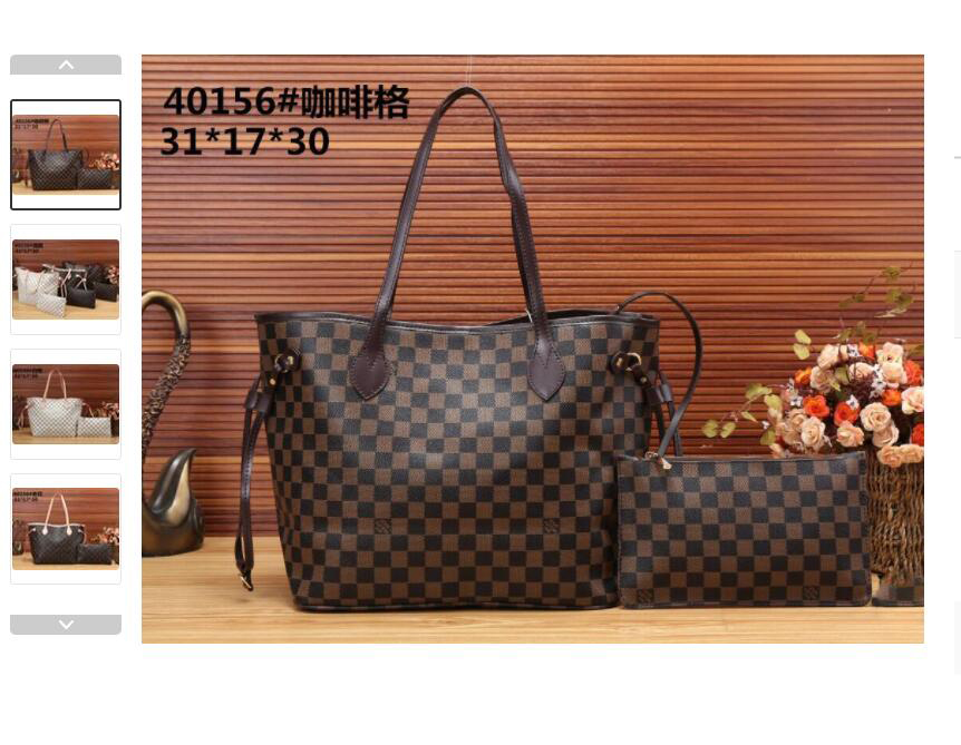 

LVLouisbagVittonVutton designer handbags women shoulder tote bag ladies high quality large capacity shopping bags GM 40cm