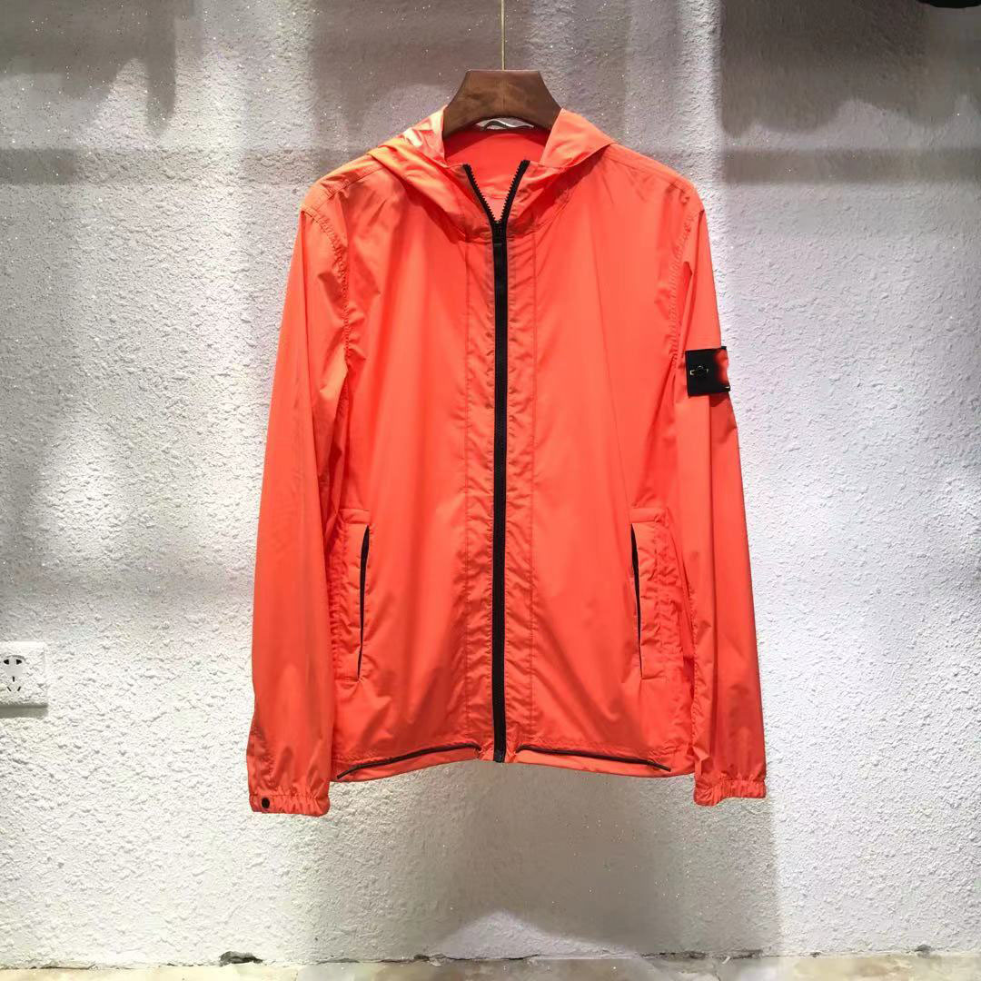 

Topstoney CP the Men stone Air Hooded Jacket island Windbreaker Zipper Hoodies Patchwork Jackets Running Sports Hoody Jogger Casual Coat, Supplement (not shipped separately)