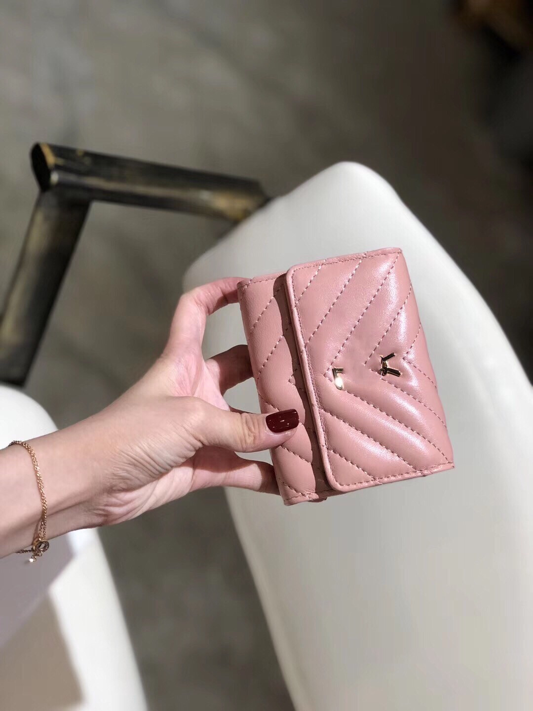 

high-end design luxury ladies pink purse 2021 socialite xiao xiang feng, Red;black