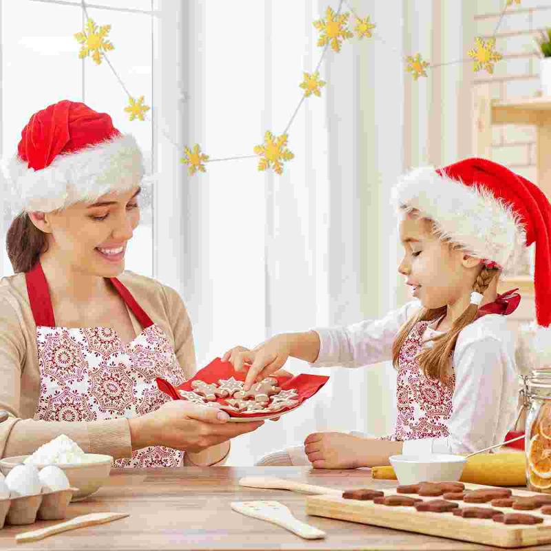 

Christmas Decorations 2Pcs 3D Snowflack Hanging Decor Paper Snowflacks Banner Party