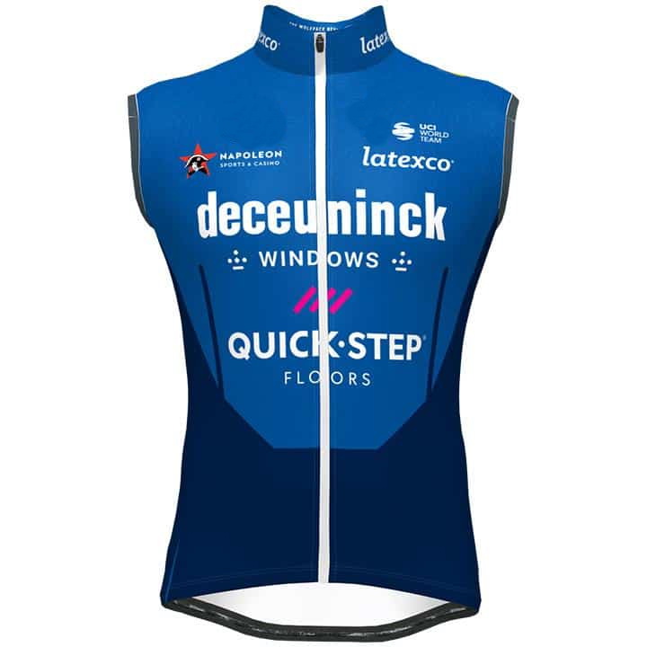 

2021 DECEUNINCK Quick STEP PRO TEAM UCI WORLD CHAMPION ONLY SHORT SUMMER SPRING SLEEVELESS VEST CYCLING JERSEY CYCLING WEAR SIZE:-4XL