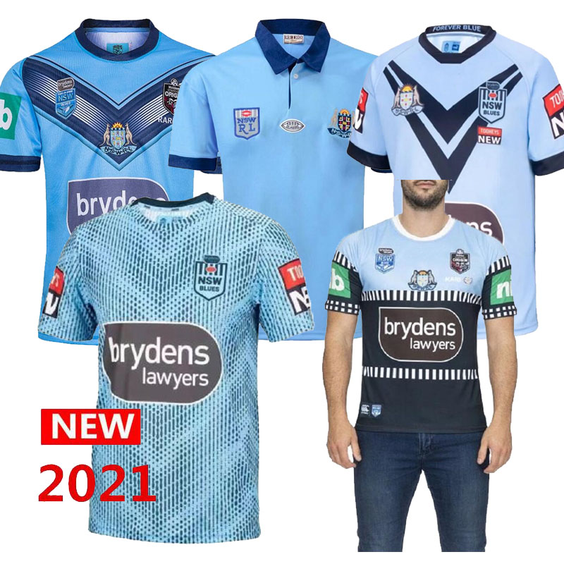 

NSW Blues 2021 Training Tee Australia 2021/22 nsw blues home jersey holden nswrl origins Rugby Jerseys League jersey Holton shirt -5xl, The picture colour