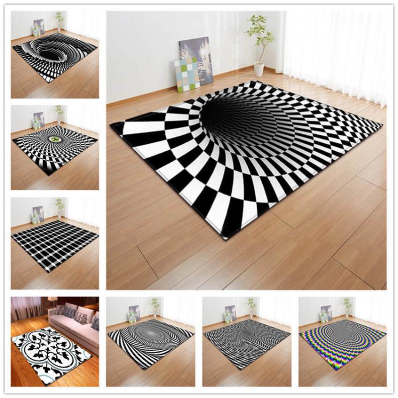 

Carpets Nordic Flannel Carpet For Living Room 3D Kids Decoration Home Children Rug Hallway Floor Bedroom Bedside Mats