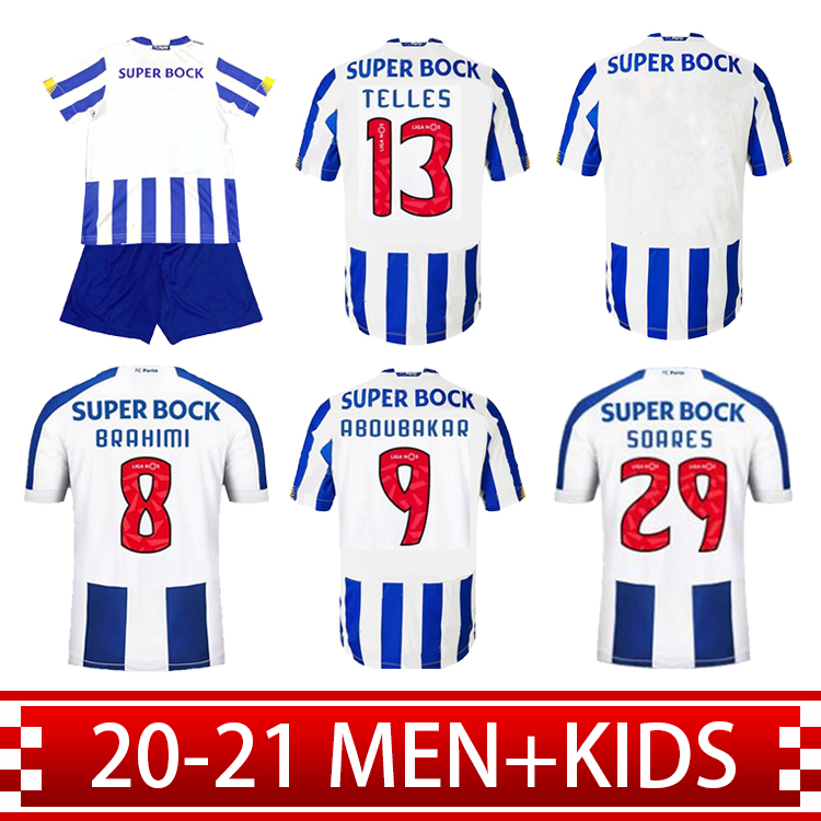 

20 21 FC Porto ALEX TELLES OTAVIO FELIPE AUGUSTO soccer jersey Home Away 2021 camisas de futebol BRAHIMI SHOYA DANILO football shirts men Suit, Black;yellow