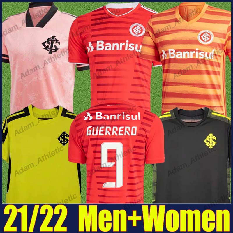

S.C. Internacional soccer jerseys 2021 2022 man women Outubro Rosa special training shirts V.CUEST D ALESSANDRO GUERRERO TAISON football jersey camisa International, 2020 3rd