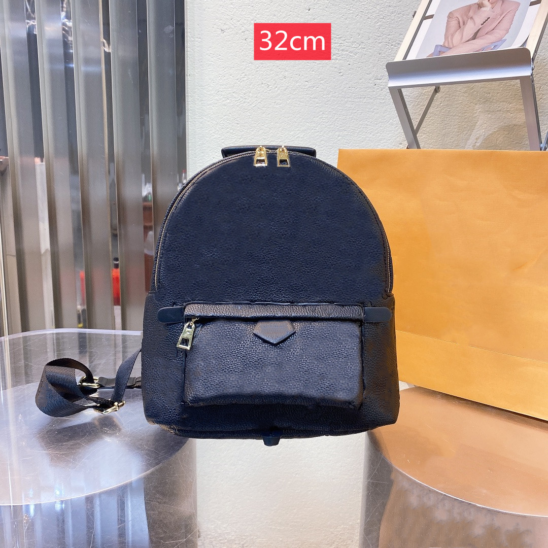 

Women Designers Backpacks School Bags Luxury Student Back Pack Shoulder Bag Lady school bags Embossed Flowers Medium backpacks High Quality, Normal price option is for sale.