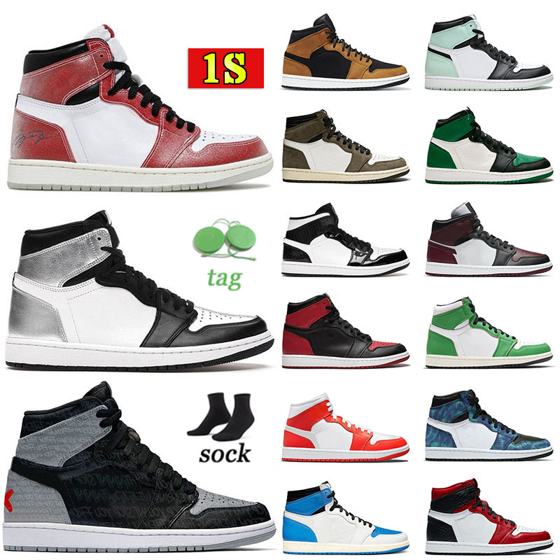 

Hot Jumpman 1 1s Vintage Basketball Shoes Mens Womens Trophy Room Chicago heritage Light Smoke Grey High OG NRG Igloo UNC University Blue Rebellionaire Sneakers, Z33 36-46 wolf grey aluminum