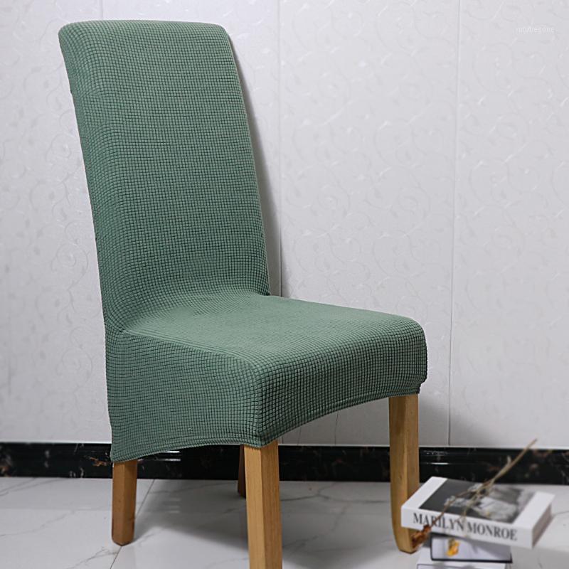 

1/2/4 / 6pcs Dining Chair Cover Jacquard Elastane Slipcover Protector Stretch Case For Kitchen El Banquet Elastic Seat Covers