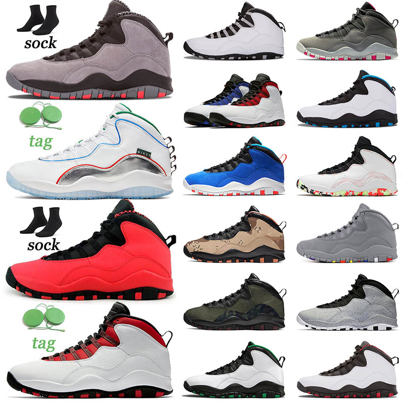 

Top Fashion Jumpman Basketball Shoes 10 10s X Smoke Grey Wings Cement Westbrook Tinker Ember Glow GS Fusion Red Womens Mens Sneakers Trainers Size 40-47, C5 westbrook