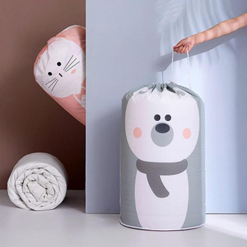 

Portable Waterproof Cartoon Travel Bag Suitcase Shoes Underwear Storage Clothes Cosmetics Packaging Drawstring Bags