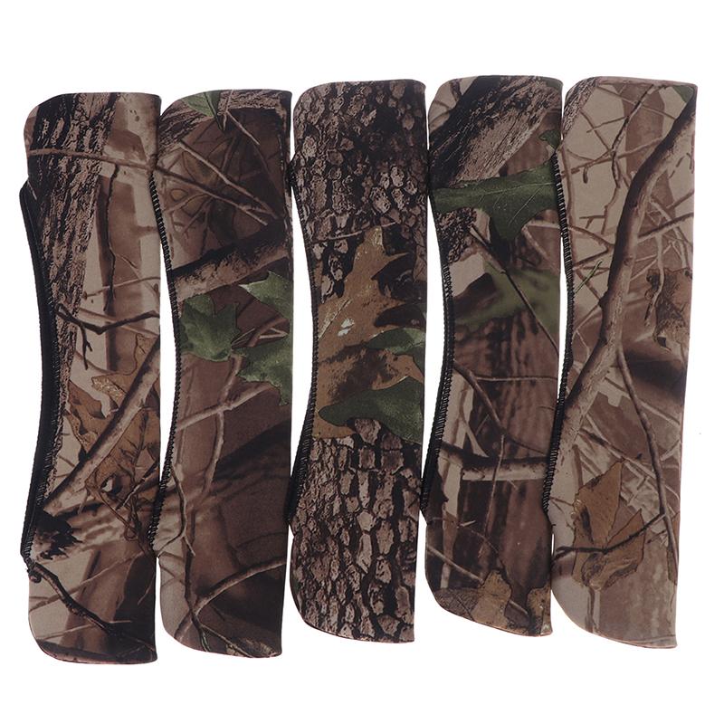 

Stuff Sacks 35.5*9*1.5cm Neoprene Rifle Scope Cover Telescope Protector Case Bag Camouflage Hunting Accessories Anti Dust Color Random 1pc
