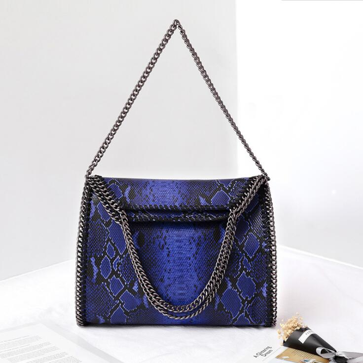 

Factory wholesale women bag street fashion Leopard handbag personality folding contrast leather shoulder bags elegant large crocodile leathers handbags 9 colors