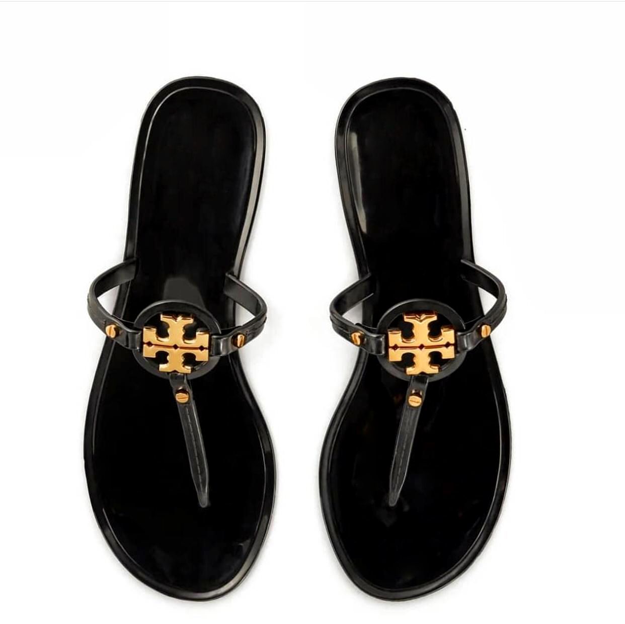 

New Designer Sandals For Women And Ladies Bathroom Slippers TB Summer Jelly Slides Beach Female, Black